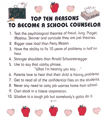 Top 10 Reasons to Become a School Counselor 