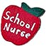 Hand-painted School Nurse Pin
