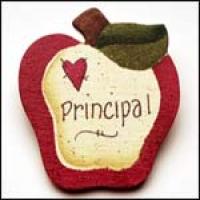 Principal Apple Pin