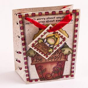 Don't Worry, Be Hoppy Mini Gift Bag 