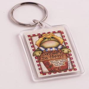 Don't Worry, Be Hoppykey ring