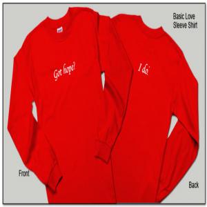 Wear a Got Hope? I Do. Long Sleeve T-Shirt. 