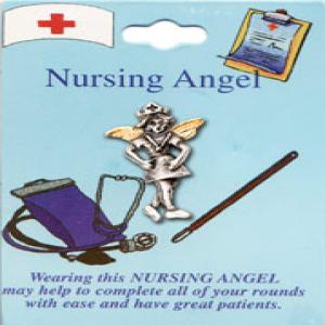 Nurse Angel Pin Card