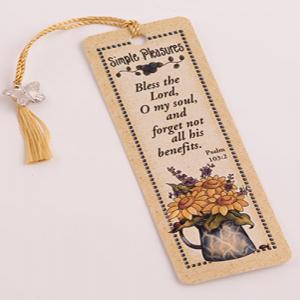 Simple Pleasures - Bookmarker