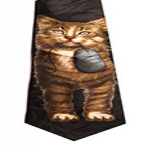 Cat & Mopuse Black Tie