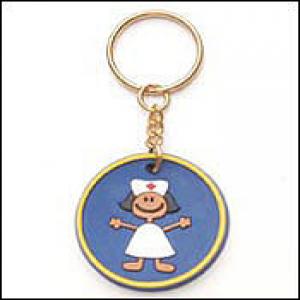 Ethnic Stick Nurse Keyring