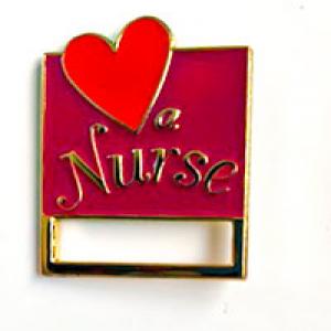 Love Nurse� Badge Holder