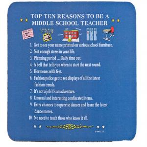 Middle School Teacher Mouse Pad