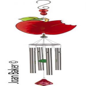 Apple Wind Chime
