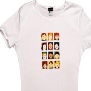 Friends Scoop Neck T-Shirt