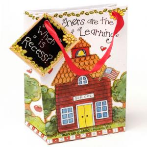 Teachers Are the Heart of Learning - Mini Gift Bag