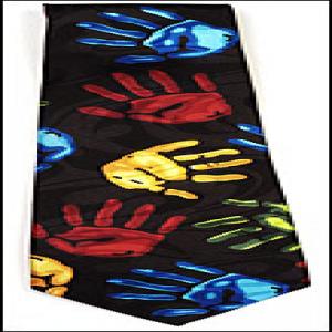 Black Hands Tie