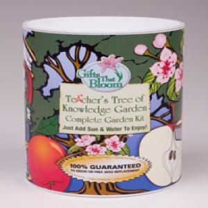 Teachers Tree of Knowledge Garden Can