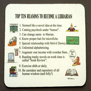Librarian Mouse Pad