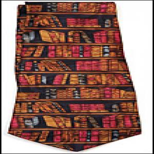 T-32  Navy Bookshelf Tie
