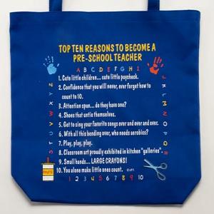 Pre-School Teacher Top 10 Totebag