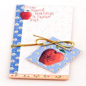 Time Spent Teaching  Memo Pad