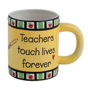 Teachers Touch Lives Forever Mug