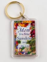 Mom, You bring Sunshine into my life key ring