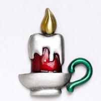 Christmas Candle Pin