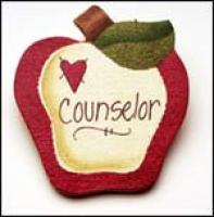 Counselor Apple Pin