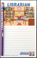 Librarian - Note Pad and Pencil Set