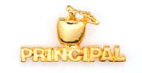 Golden Apple Principal Lapel Pin