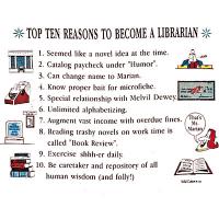 Top Ten Reasons To Become a Librarian Sweatshirt