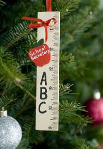 Personalized Ruler Ornament