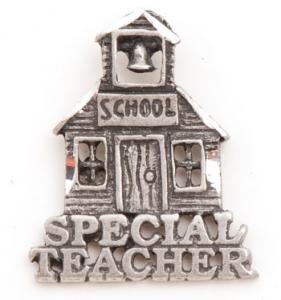 Special Teacher Pewter Lapel Pin