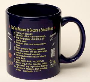 School Nurse Top 10 Reasons Mug